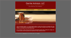 Desktop Screenshot of genteradvisors.com